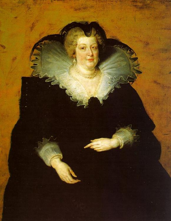 Peter Paul Rubens Portrait of Marie de Medici Sweden oil painting art